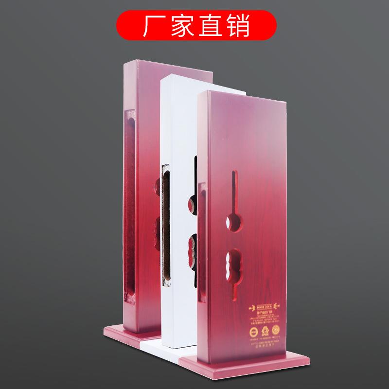 防门锁具锁盗架展台电子指纹锁锁具展示仿安霸装王锁体展示架模板