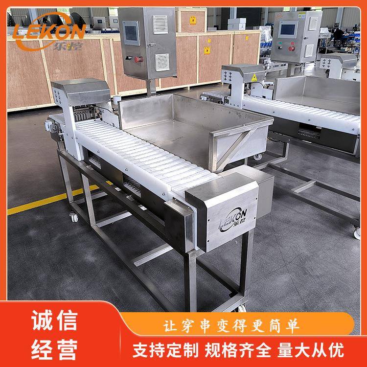 商用甜不辣羊腰子鱿鱼穿串机双签面包片肉肠自动穿串机器