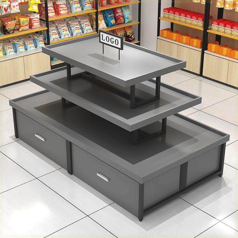 超市中岛展示柜化妆品促销台鞋子展示架文具货架展示台母婴店堆头,商业/办公家具,中岛/流水台,淘宝优惠券,粉丝福利购,淘宝优惠卷