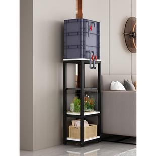 家用鱼缸周转箱支架鱼缸过滤箱底座金属立柱式多层周转箱架子定制