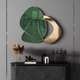 意式轻奢样板房金属壁饰客饭厅墙上面装饰品玄关过道创意立体挂件