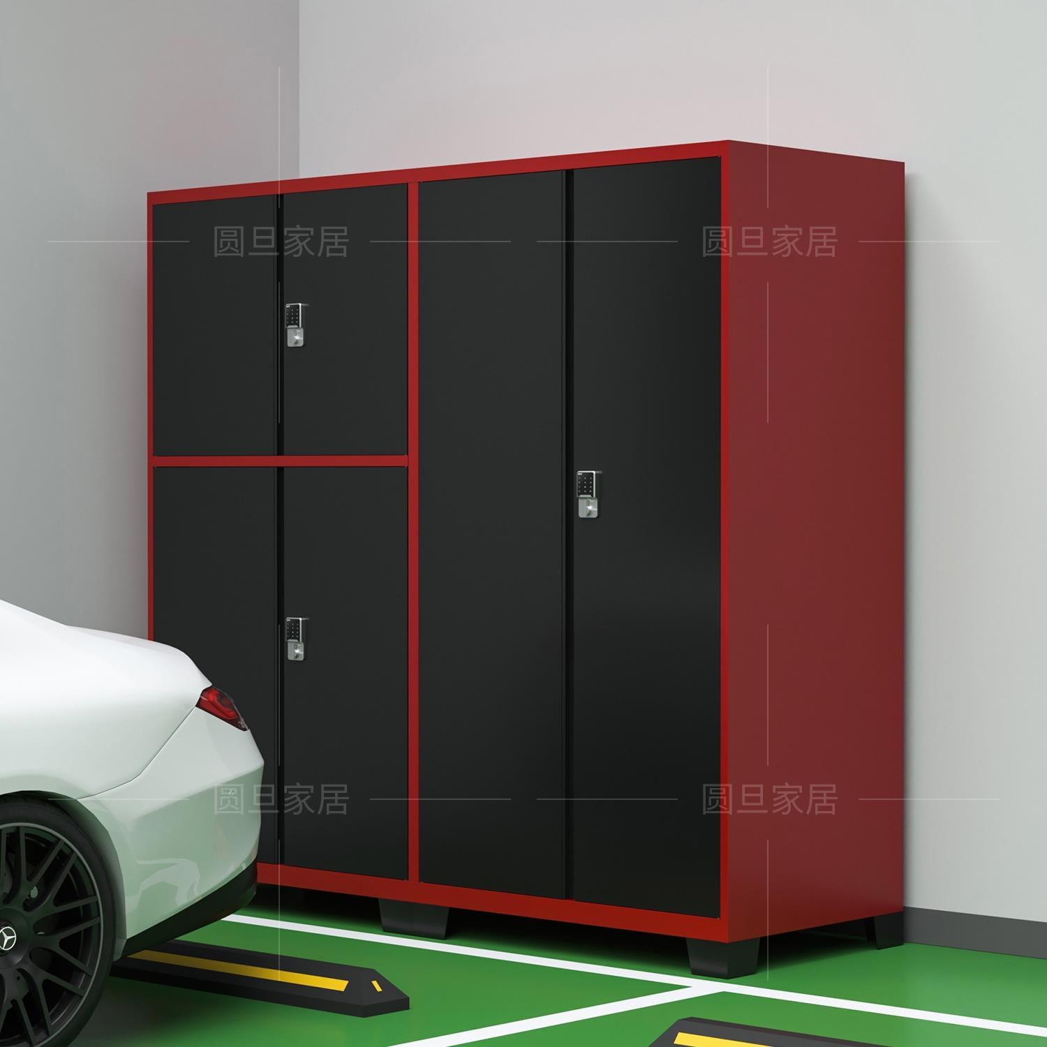 车位储物柜地下车库防潮杂物工具收纳柜防潮防盗鱼竿置物架站角柜