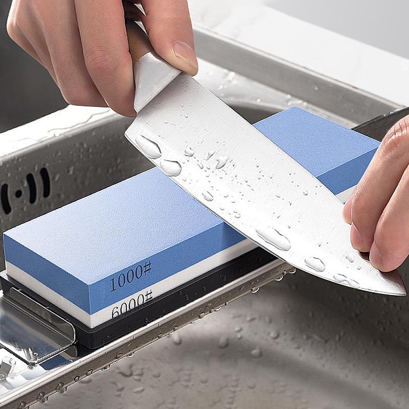 日本白刚玉磨刀石家用菜刀快速磨刀神器厨师专用开刃磨石磨刀器