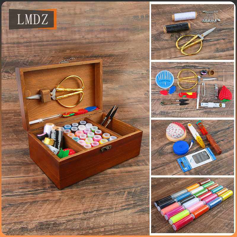 复古木质针线盒 家居收纳针线盒多功能木质实木针线收纳盒,居家布艺,线盒,淘宝优惠券,粉丝福利购,淘宝优惠卷