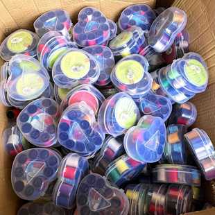 整箱 老太婆心形九支线 2元手缝针线包皮尺顶针缝纫针线盒