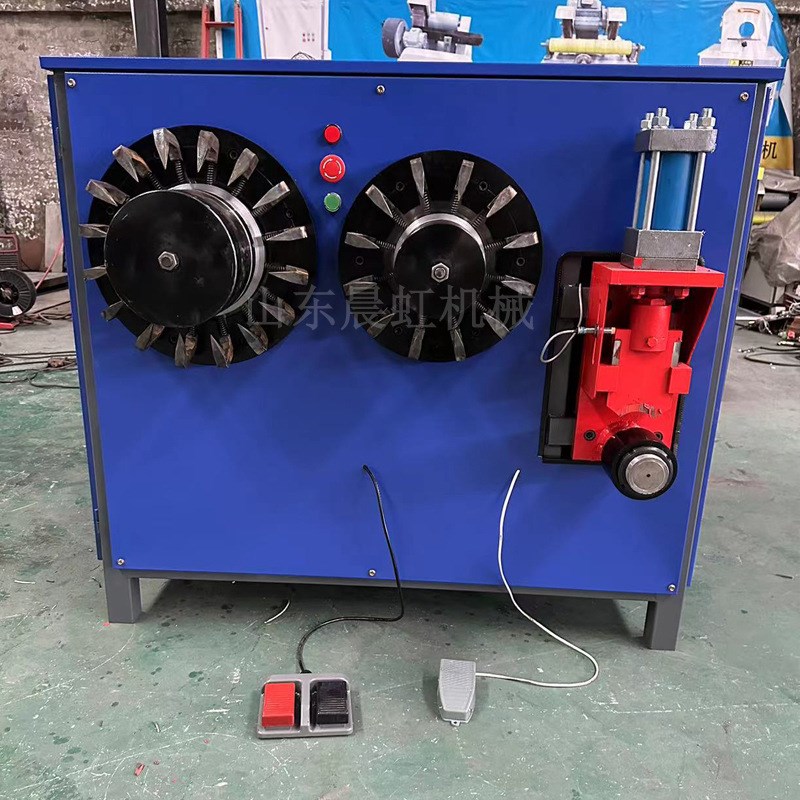 双机头定子拔铜机 废旧马达切铜拆解机 电机拆Z铜线圈设备