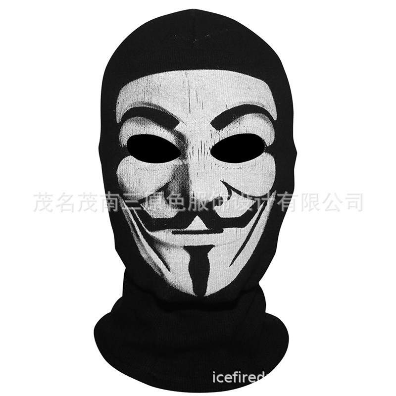 V字 头套 全脸