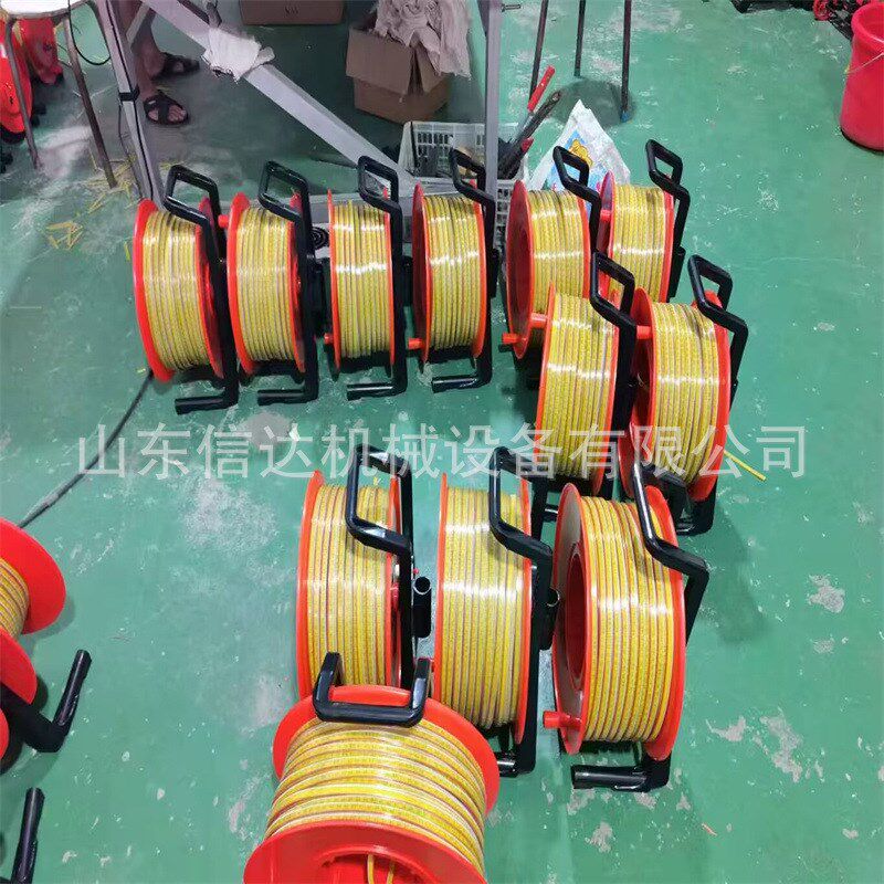 50米钢尺水位便携式式水位计 品质保证钢尺水位R计电测位计深度选