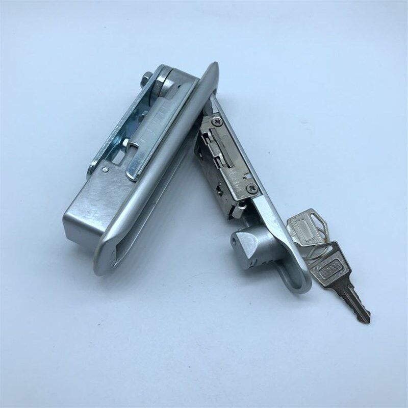 MS890亚光密码锁,四位机y械密码平面锁,电柜门锁,通讯柜门锁