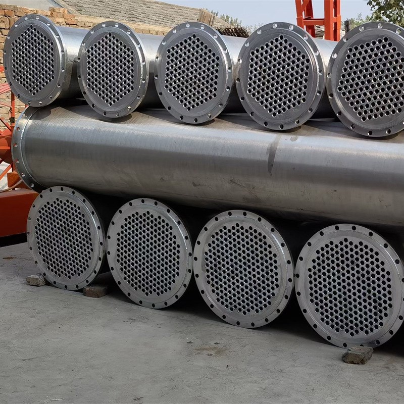 不锈钢换热器不锈钢冷凝器制循环挥J发器不锈钢列管冷凝器