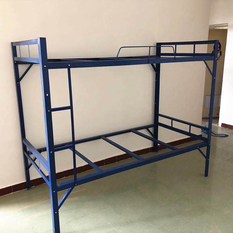 大学舍宿上下铺铁架床工低地员工宿5*5特厚舍铁艺铁床双层高铁床
