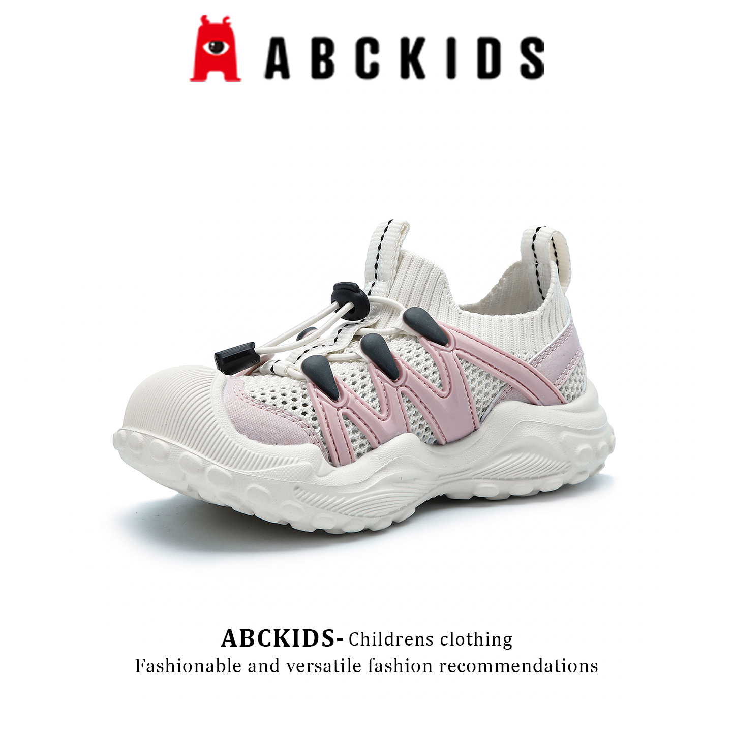 abckids女童凉鞋夏季透气镂空