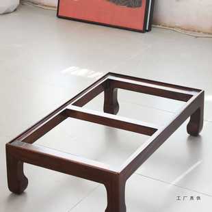 香樟木老式箱子增高底座香樟木工厂定 制茶几柜子垫脚