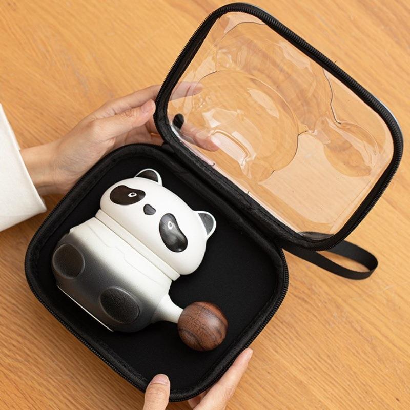 熊猫泡茶杯茶水分离送朋友老师闺蜜新婚男友实用伴手七夕生日礼物