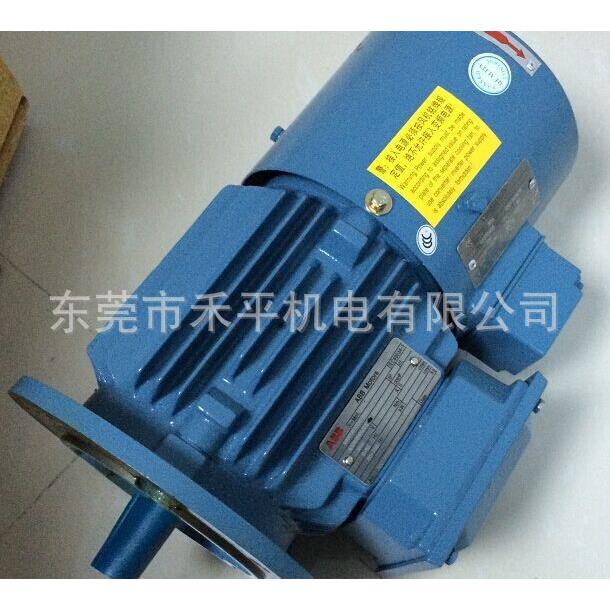 上海ABB变频电机QABP80M2B 1.1KW 2级B5立式法兰安装5-100HZ