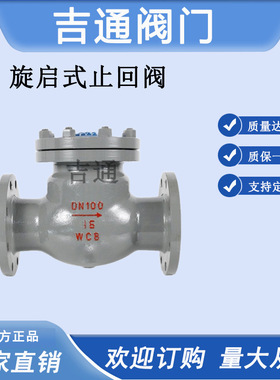 H44H-16C旋启式止回阀 碳钢材质 逆止阀铸钢旋启式单向止回阀