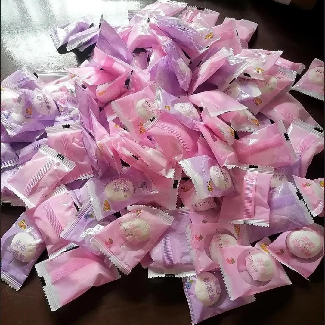 迪仕霓夹心棉花糖整箱网红小吃儿童休闲零食自制喜糖果小包装解馋