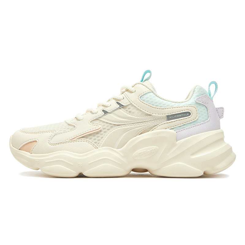 361&deg;女鞋运动鞋春夏季复古高弹休闲慢跑鞋网面透气轻便休闲鞋女