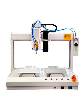 苏州阿尔文PCBl双工位UV胶3轴点胶机全自动点胶设备可定制