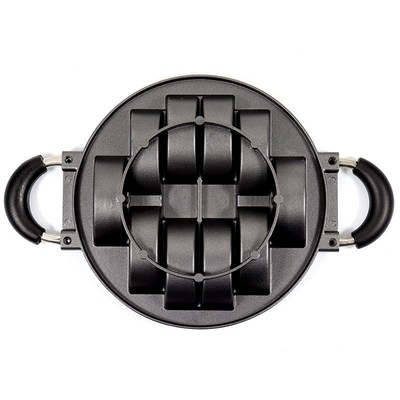 10holes egg cake mouzld 10孔圆铝压铸蛋糕模鸡蛋锅不粘蛋糕烘焙