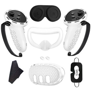 Quest3硅胶套装适用于Meta quest3保护套VRR配件手柄套遮光面罩批