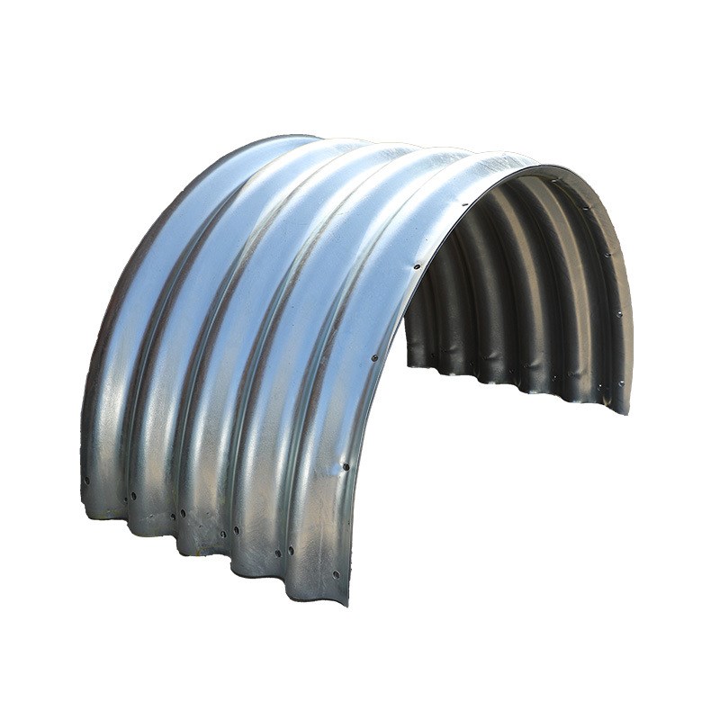 金属波纹涵管直径1米整装拼w装大口径钢波纹管涵公路桥涵排水管道