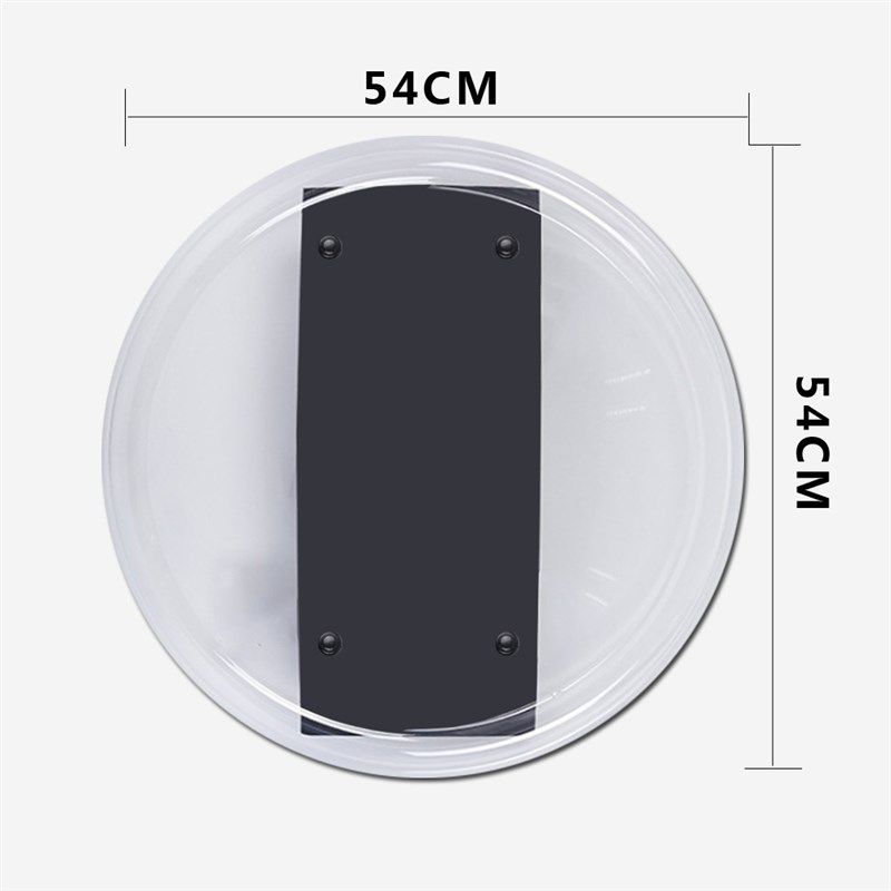 厂家供应 港式防暴圆盾 透明式GPC材料安保安防器材手持盾牌