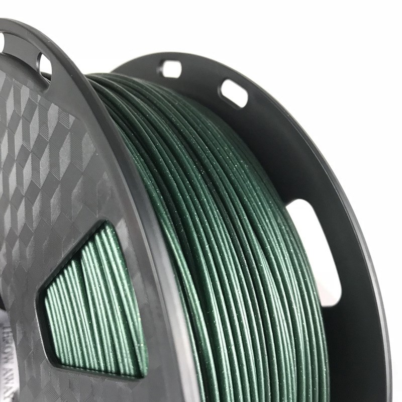 FDM 3d打印机耗材 水晶闪光pla 1.75mIm 1kg 透明多色材料厂家直