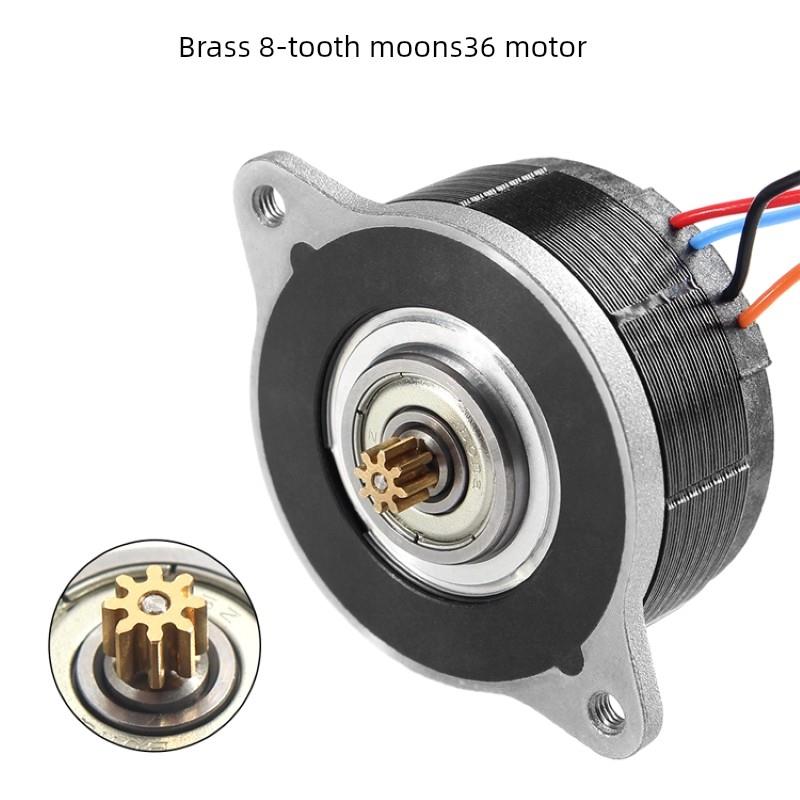 3D打印机配件Voron鸣志36mm黄铜8齿电机用于Sherpa Mini挤出机