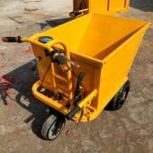 拉货车 工地灰斗车 多功能电动小推车 电动搬运工具手 工程三轮车