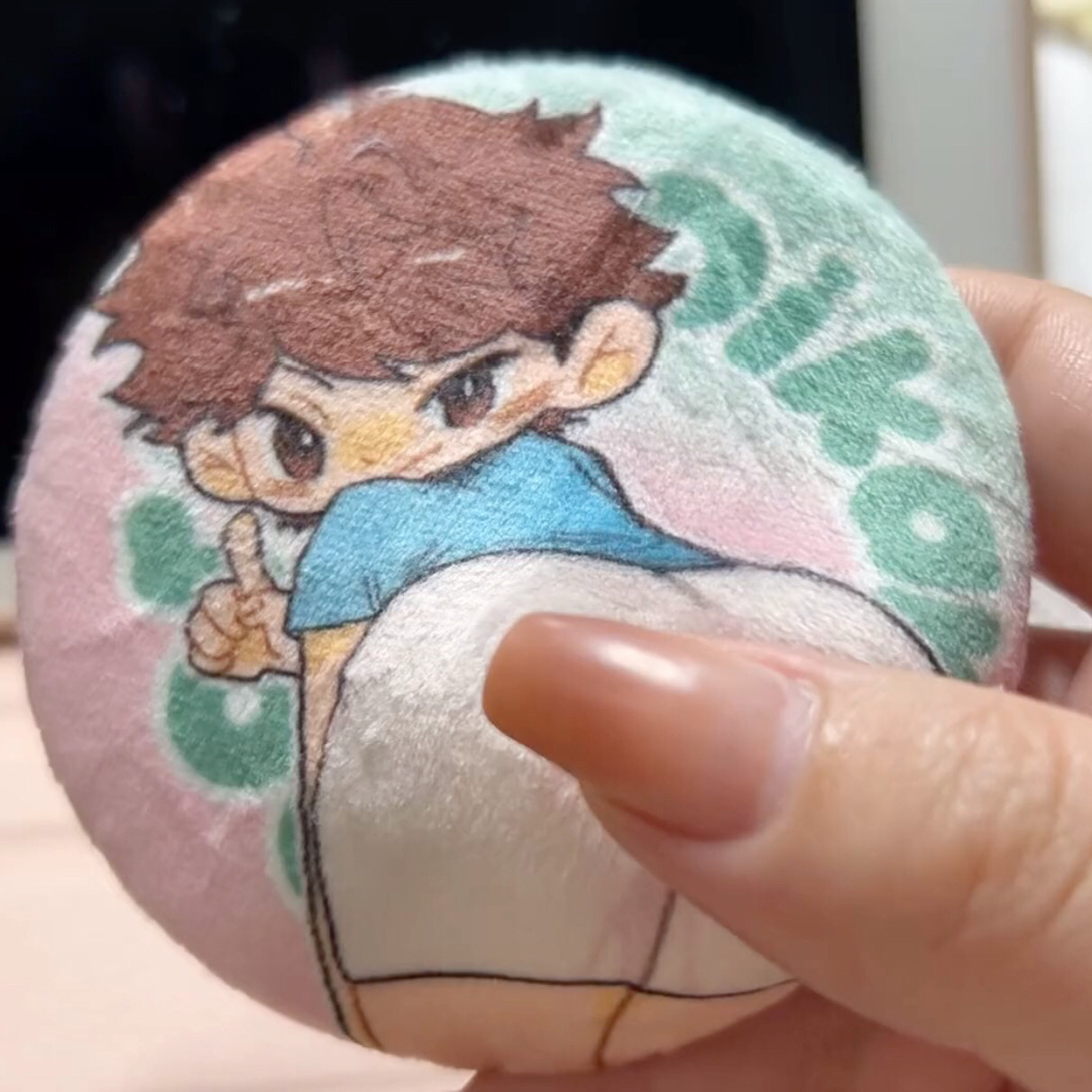 潮玩2025毛绒吧唧送朋友排球少年同意搞怪周边及川彻大辟谷