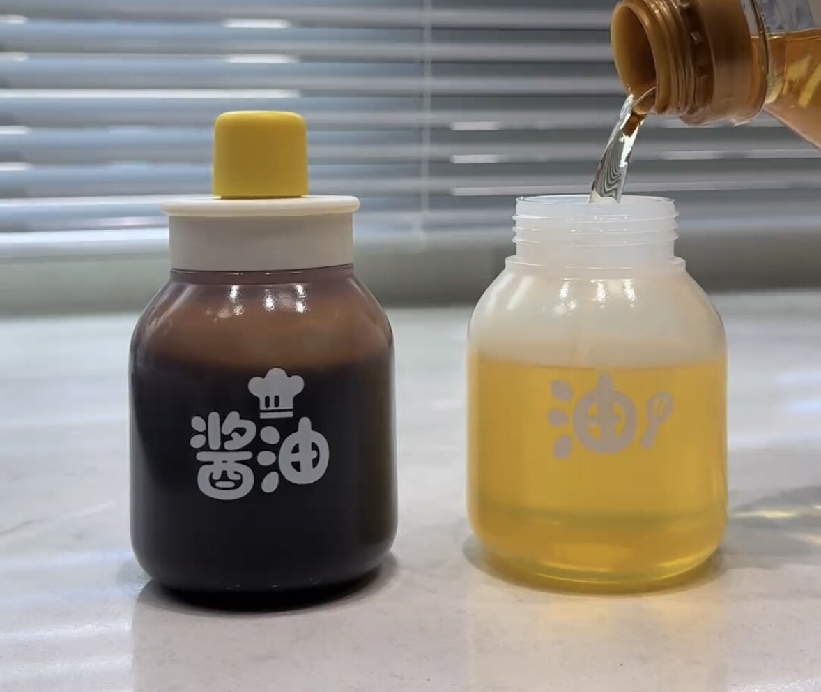 迷你多功能墩墩酱料瓶家用小巧方便可爱油醋分装沙拉酱番茄酱按压