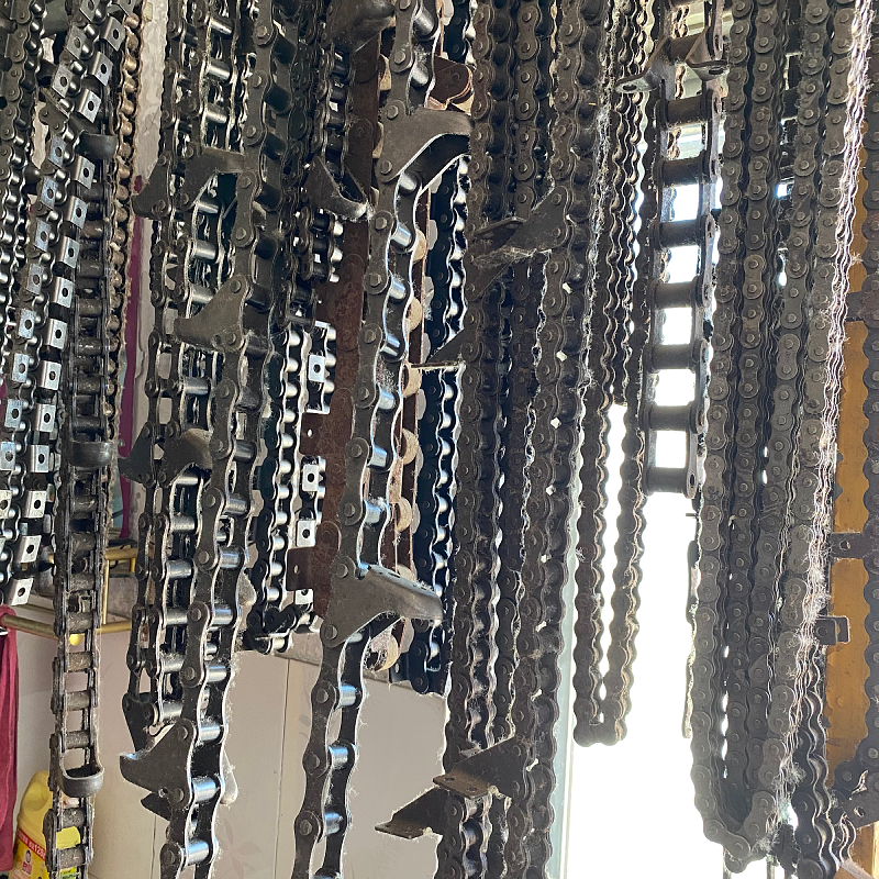 正链条5分6分10A12A单排链条农机传动链小麦玉米收割机配件