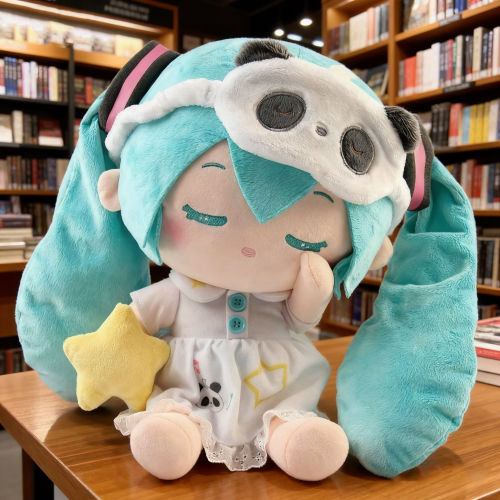初音玩偶fufu公仔雪未来生日礼物女仆棉花娃娃男女生抱枕生日礼物