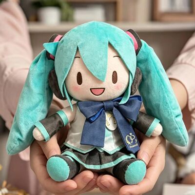 fufu公仔玩偶初音未来棉花娃娃毛绒玩具周边男女生生日礼物周边