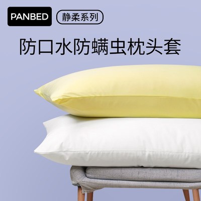 防螨防水枕套防口水防头油枕头套乳胶枕头芯内胆套枕头保护套一对