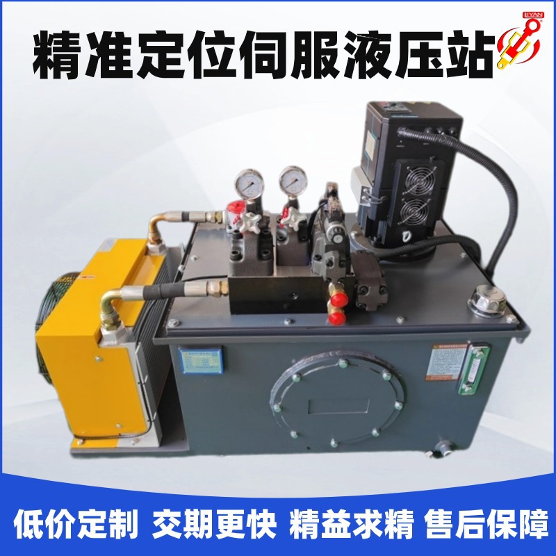 源头厂家 生产伺服液压站 双保压配风冷非标液压系统油缸动力站
