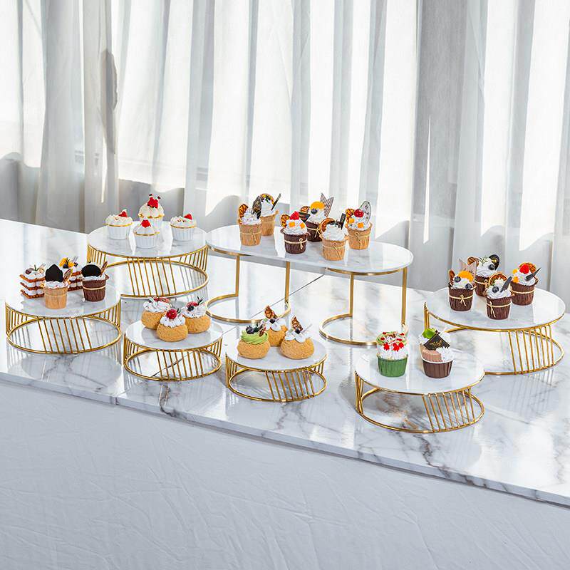 高端甜品台展示架冷餐蛋糕点心架子自助餐摆件食物展示架茶歇摆台