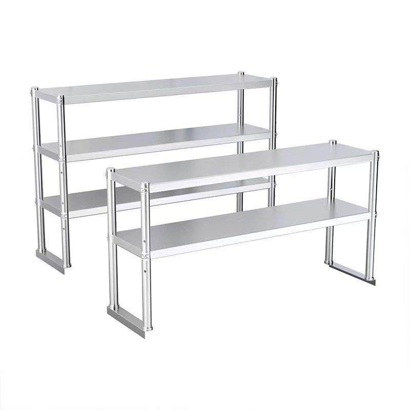 不锈钢台面架多层厨房冷冻柜桌面储物架奶茶店储物架操作台面货架,厨房/烹饪用具,厨房置物架/置物柜/角架,淘宝优惠券,粉丝福利购,淘宝优惠卷