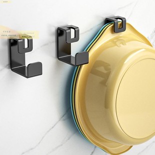 神免打孔挂盘钩脸盘挂钩挂架挂盘器卫生间挂大盆神器浴室脸盆挂