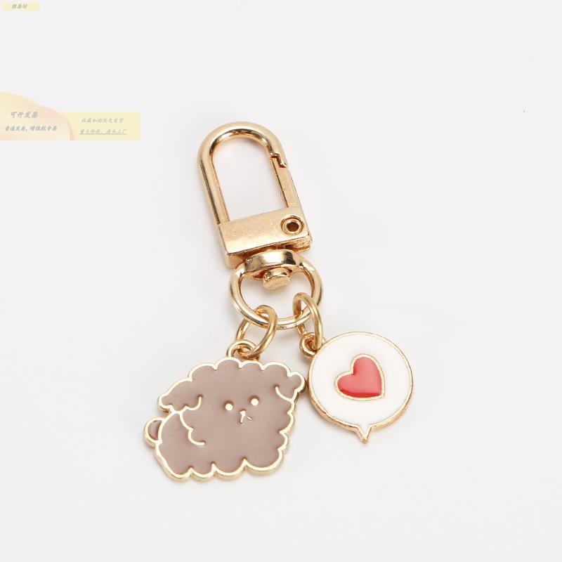 家箱包五扣金配件背包带扣钥匙扣厂钳扣锌合电镀门型金狗扣门型钩