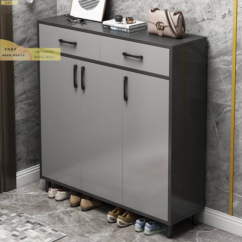 鞋柜子家用门口外简约现代收纳储物玄关柜经济型小入户大容量楼道