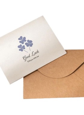 节卡片小贺卡89646高级言感开学生日古信纸信封套装教师中秋复送