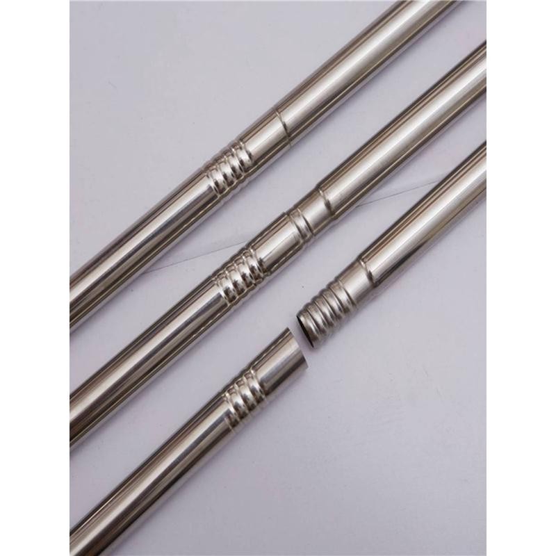 米单蚊帐支架学生宿舍杆子默认ELI0配件加厚不锈钢风杆1.51根.8m1