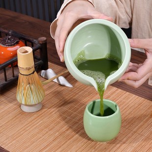 竹抹茶刷茶筅套 抹茶碗打a抹茶宋代点茶工具陶瓷茶筅立搅拌器日式