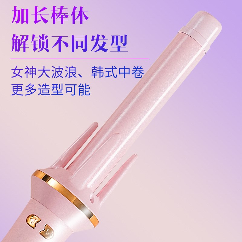 自动卷发棒懒人电加热电动便w捷卷发器网红不伤发大波浪烫发器跨