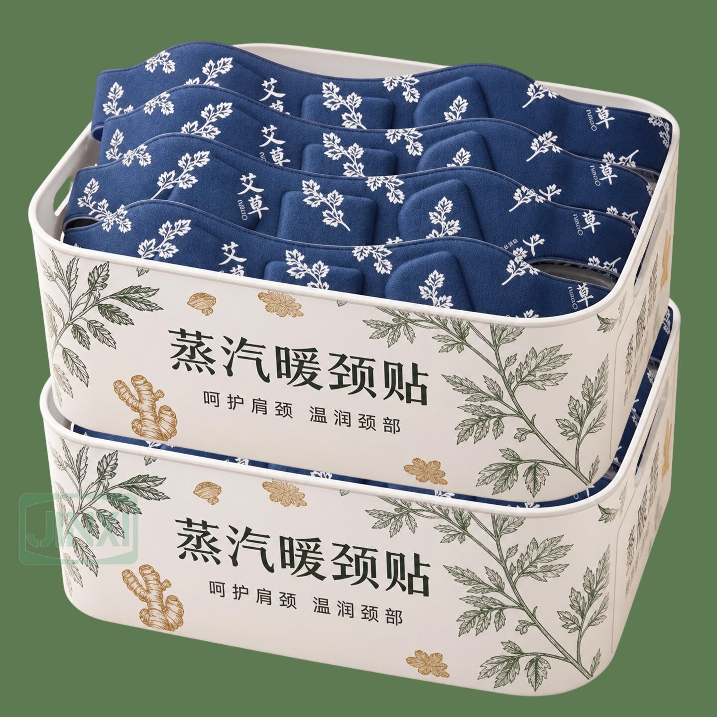 艾草蒸汽热敷自发热护颈贴