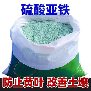 硫酸亚铁花肥料栀子花茶花杜鹃桂花防黄叶盆栽营养土壤调酸水溶肥