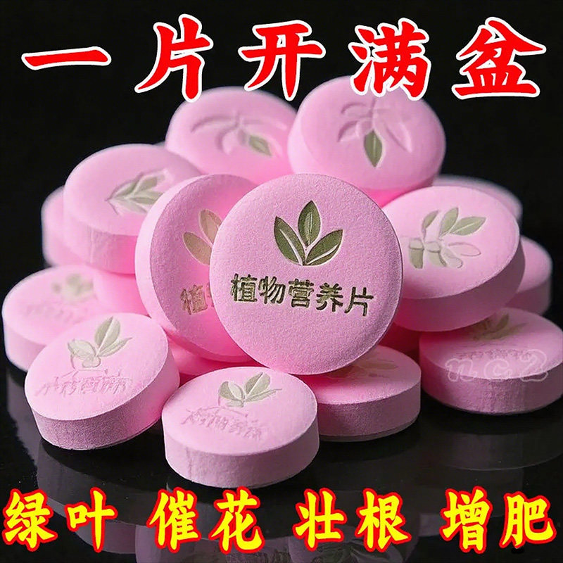 植物营养片通用型家庭园艺缓释肥养花肥料家用盆栽通用花卉果蔬肥