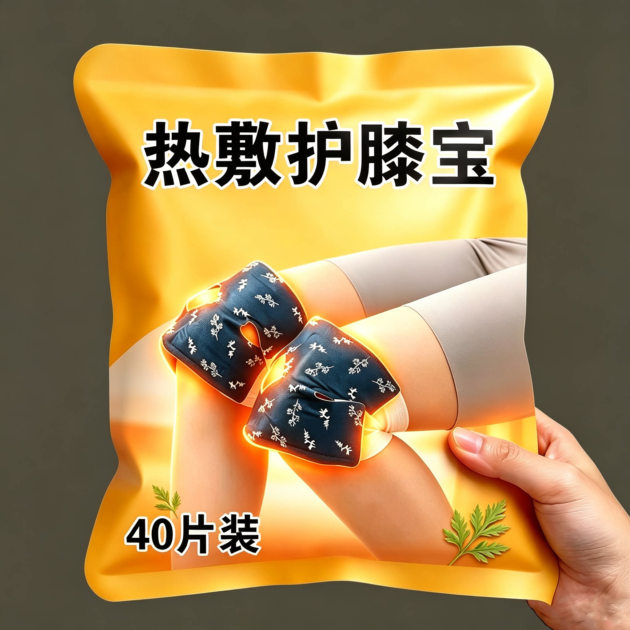 【持久恒温】艾灸暖膝热敷贴